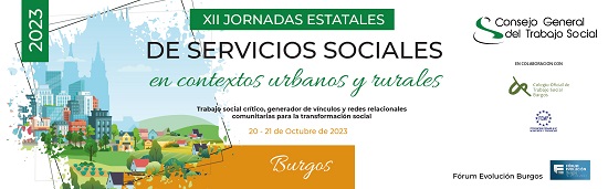 Participaremos en las XII Jornadas Estatales de Servicios Sociales en Contextos Urbanos y Rurales
