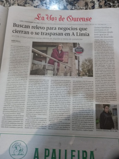 La Voz de Galicia. Ourense (portada)