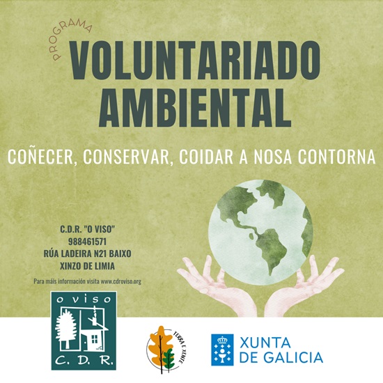 Cartel Programa Voluntariado Ambiental